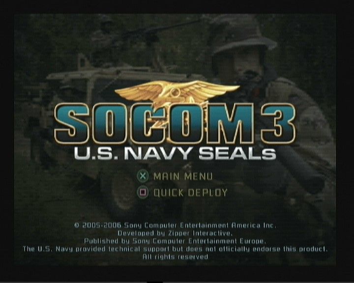 SOCOM 3 US Navy Seals screenshot 3 for Playstation 2